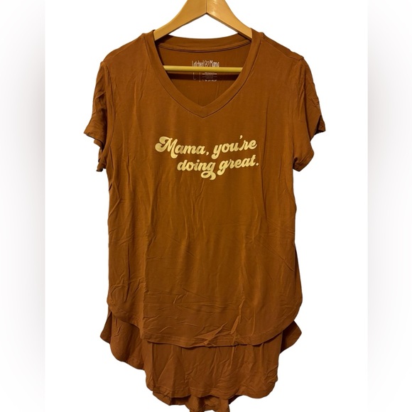 Latched Mama, Viscose, Layered, Nursing T-Shirt - Picture 1 of 4